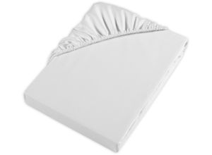 4013165818348 - Spannbettlaken MÖVE Collection Laken Gr B L 160 cm x 200 cm 1 St Satin 30 cm 160 x 200 cm weiß (white) Spannbettlaken aus feinstem Baumwollsatin