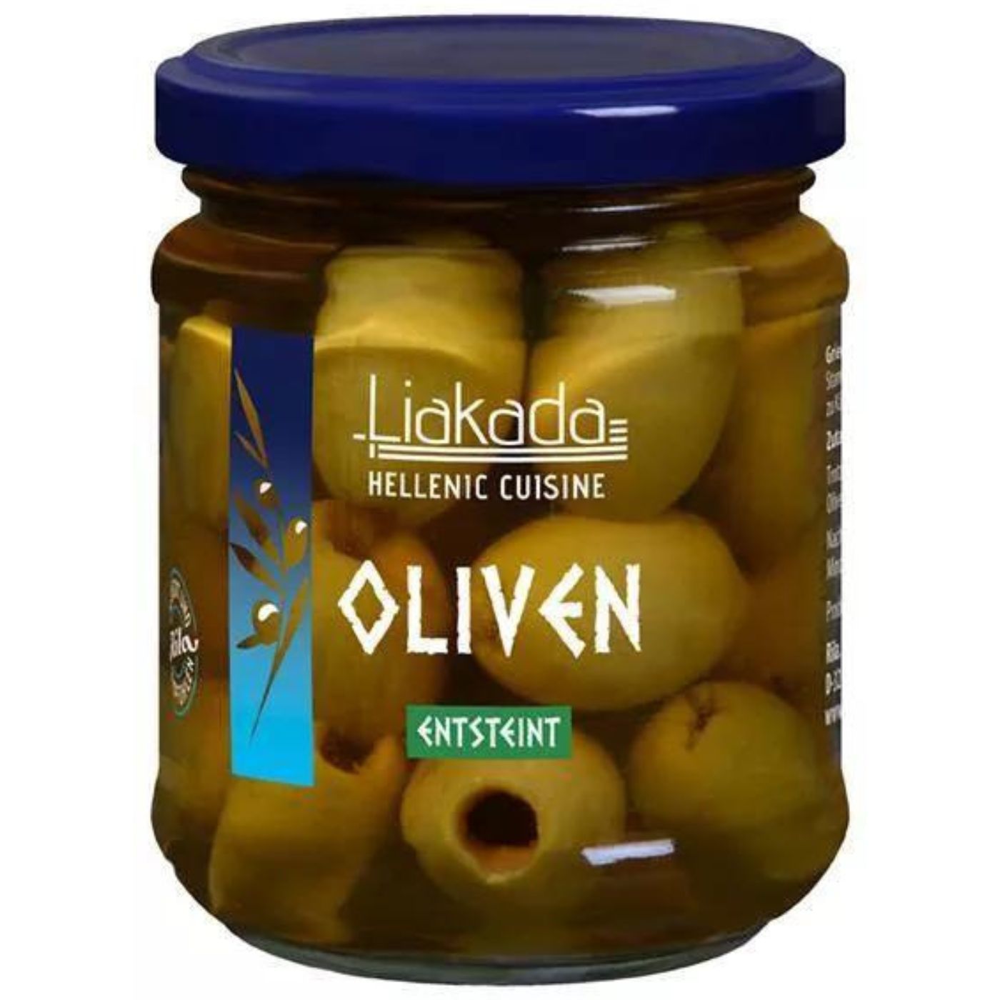 4013200106041 - GRÜNE OLIVEN entsteint von Liakada 212ml