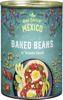 4013200108601 - BAKED BEANS von Don Enrico Mexico 400g