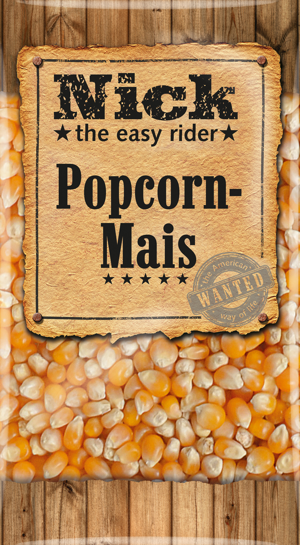 4013200118105 - POPCORN-MAIS von Nick the easy rider 500g