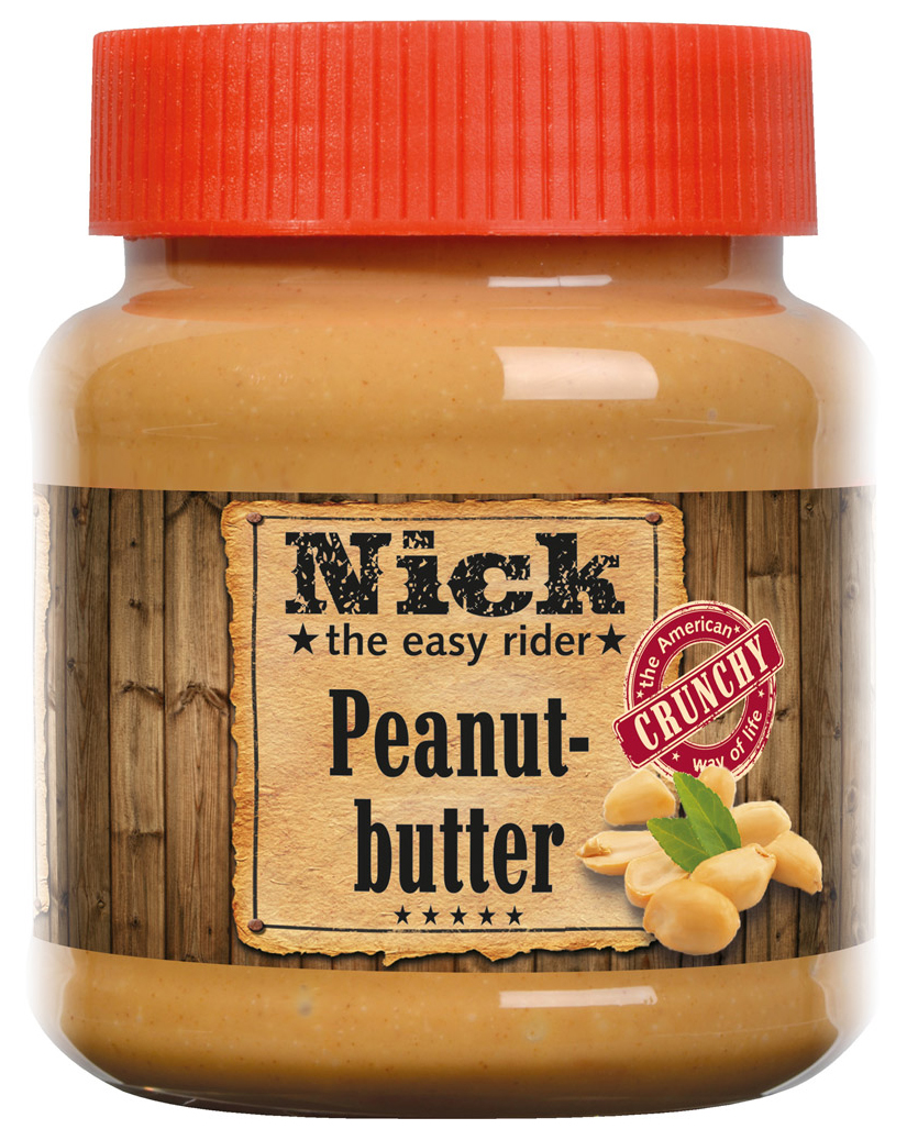 4013200223212 - PEANUTBUTTER crunchy von Nick the easy rider 350g