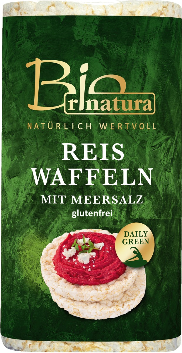 4013200254698 - REISWAFFELN mit Meersalz von Bio Rinatura 100g