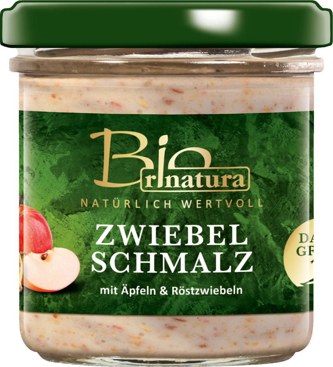 4013200255305 - ZWIEBELSCHMALZ mit Äpfeln & Röstzwiebeln von Bio Rinatura 125g