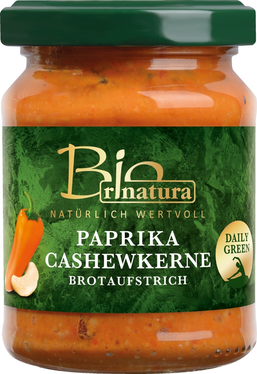 4013200257408 - BROTAUFSTRICH Paprika-Cashewkerne von Bio Rinatura 125g