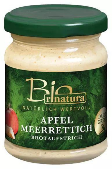 4013200257484 - Apfel-Meerrettich Brotaufstrich von Bio rinatura 120g