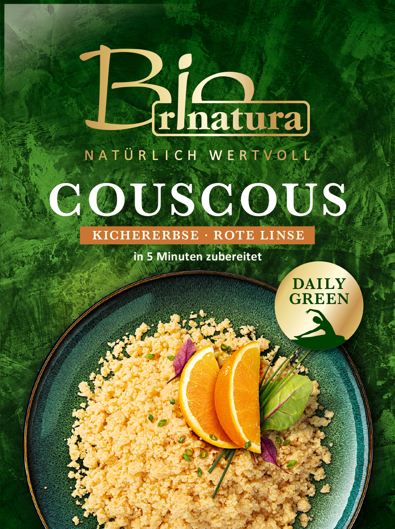 4013200259945 - COUSCOUS Kichererbsen & Rote Linsen von Bio Rinatura 400g