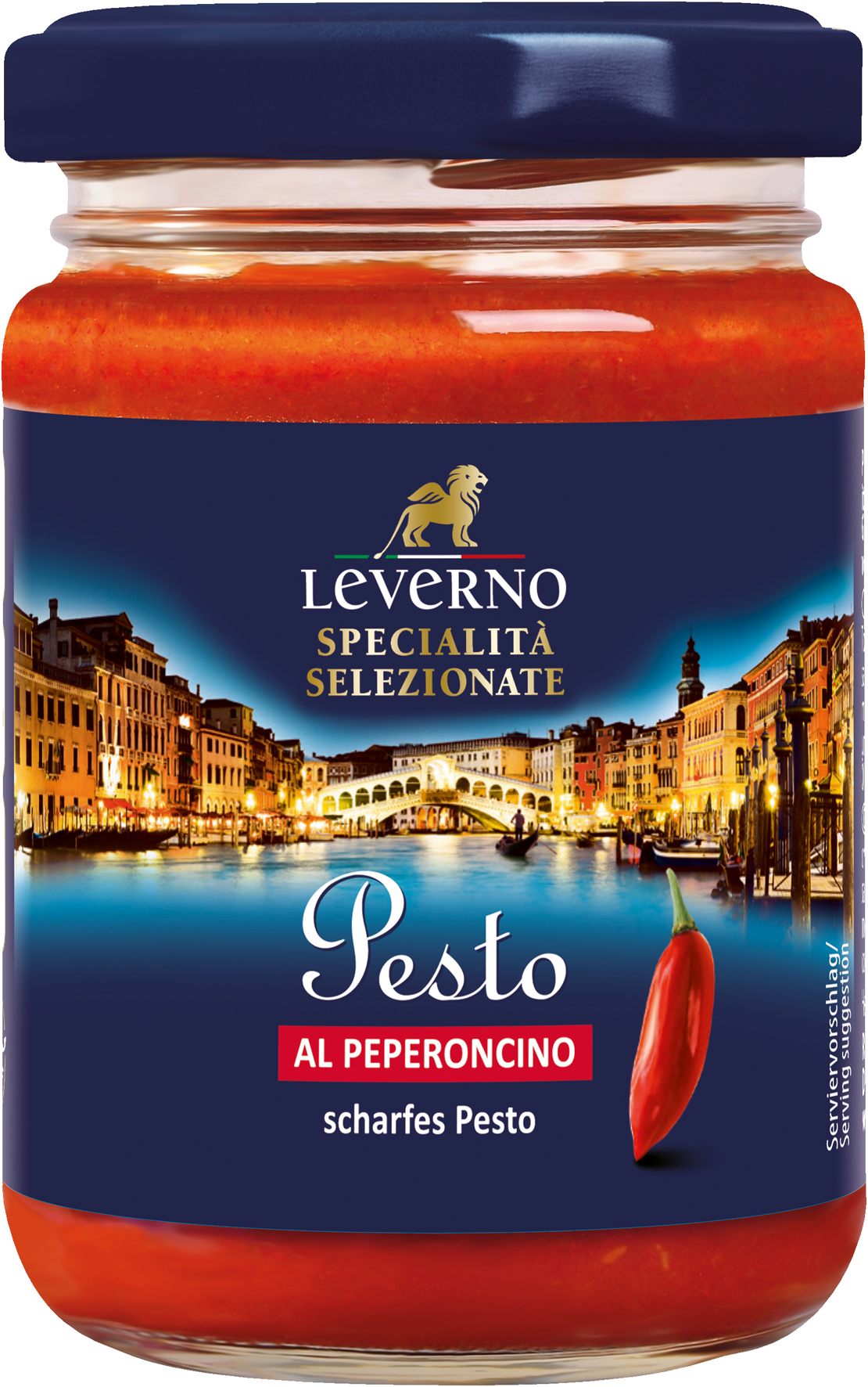 4013200331610 - PESTO AL PEPERONCINO von Leverno 130g