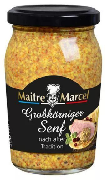 4013200381523 - Maitre Marcel GROBKÖRNIGER SENF 200ml