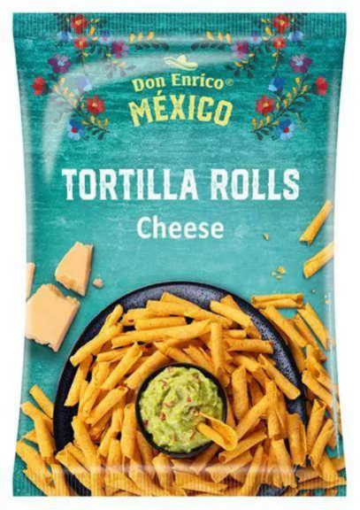 4013200782054 - TORTILLA ROLLS CHEESE von Don Enrico Mexico 125g