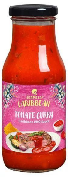 4013200790042 - Tomaten Curry BBQ Sauce von Djamela 240ml