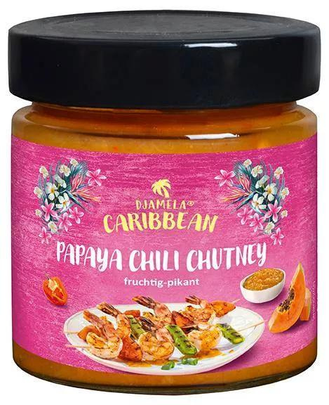 4013200790103 - Papaya Chili Chutney von Djamela 180g