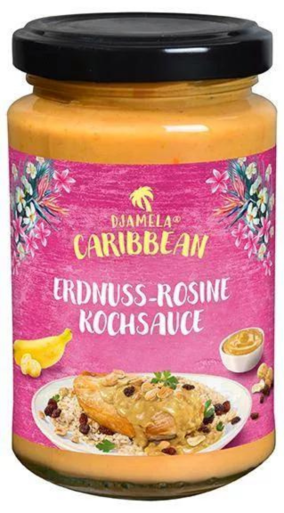 4013200790158 - Erdnuss-Rosine Kochsauce von Djamela 200ml