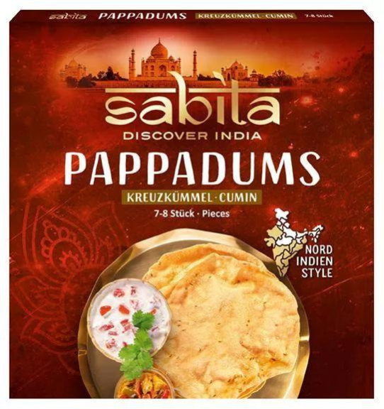 4013200860639 - Sabita PAP PADUMS Kreuzkümmel 100g