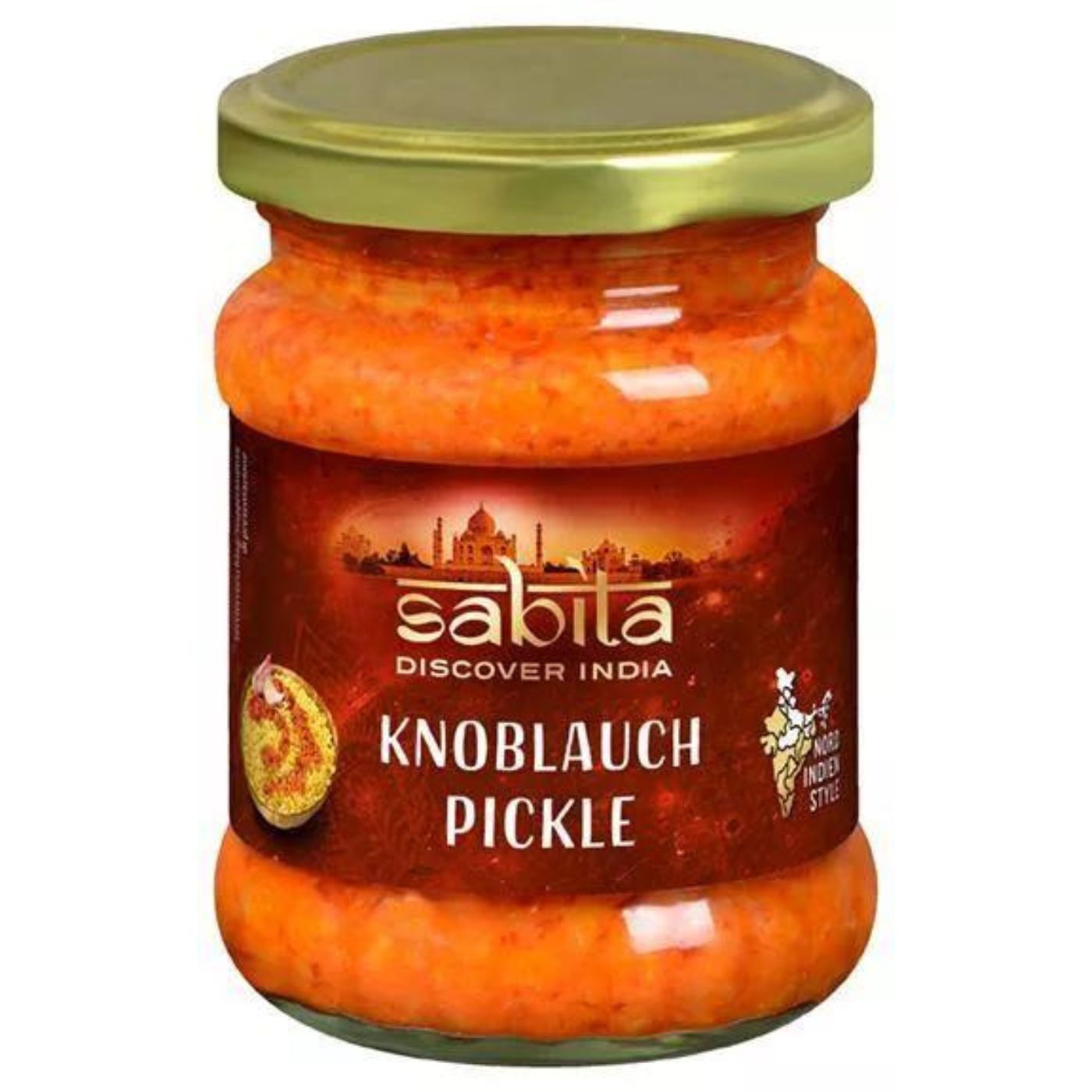 4013200862626 - Sabita Knoblauch Pickle 210g (MHD 18102024)