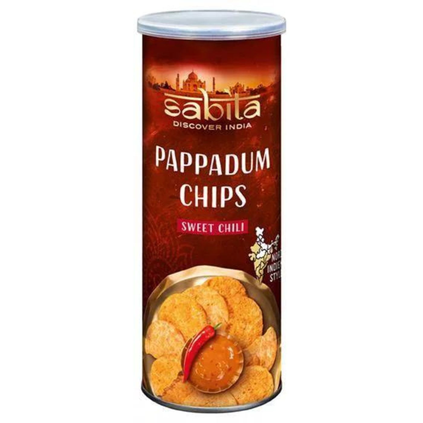 4013200863005 - SABITA Linsenchips PAPPADUM CHIPS Sweet Chili 60g