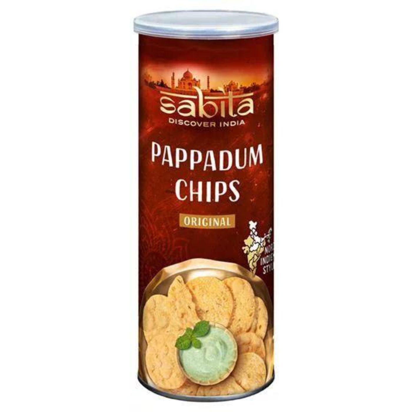 4013200863029 - SABITA Linsenchips PAPPADUM CHIPS Original 60g