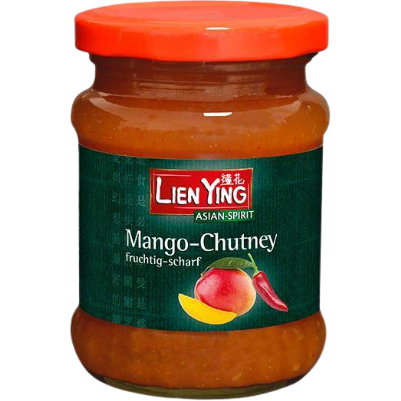 4013200881504 - Lien Ying Mango-Chutney scharf 250g 4013200881504 - Lien Ying Mango-Chutney scharf 250g
