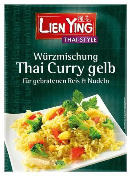 4013200882525 - Würzmischung Thai Curry gelb von Lien Ying 13g