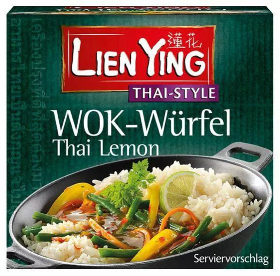 4013200882655 - Lien Ying WOK WÜRFEL Thai-Lemon 40g