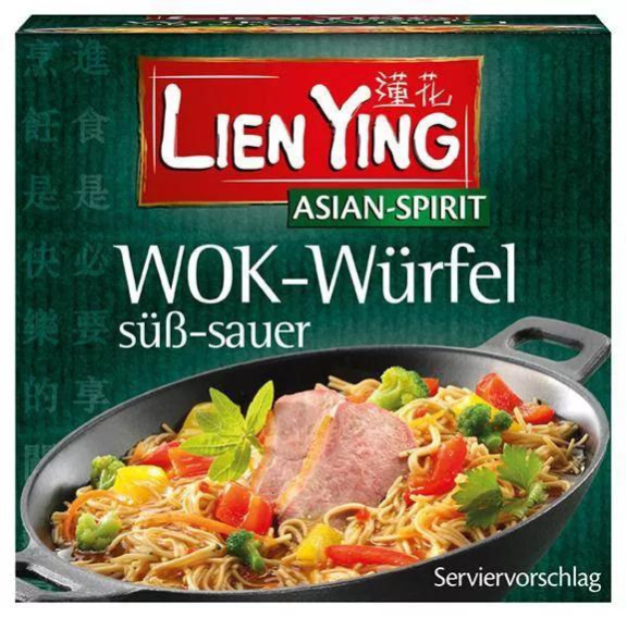 4013200882662 - Lien Ying WOK WÜRFEL Süß-Sauer 40g