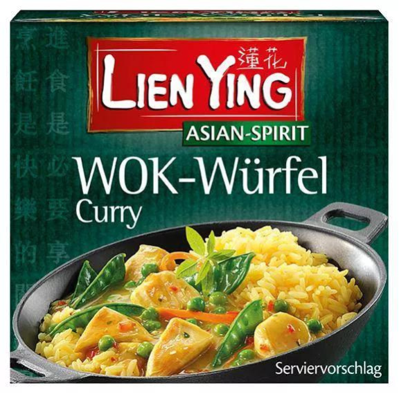 4013200882679 - Lien Ying WOK WÜRFEL Curry 40g