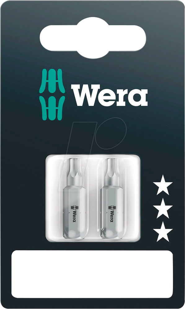 4013288202673 - WERA 05073065001 - TORX® BO Bits TX 25 x 25 mm 2-teilig