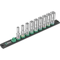 4013288223241 - Magnetic socket rail B Deep 1 socket set 3 8 drive 9 pieces