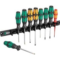 4013288228970 - 9650 Magnetleiste Kraftform Schraubendreher-Satz Werkstatt Schraubendreher-Set 9teilig Kreuzschlitz Phillips Kreuzschlitz Pozidriv TORX Schlitz