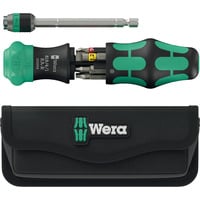 4013288234025 - WERA 05051516001 - Kombi-Ratschenschrauber mit 6 Bits 26 RA-R mit Tasche