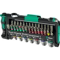 4013288234919 - WERA 05049060001 - Bits-Sortiment mit Ratsche + Nüssen 39-teilig zöllig 4013288234919 - WERA 05049060001 - Bits-Sortiment mit Ratsche + Nüssen 39-teilig zöllig