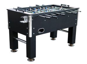 4013331905650 - LA Sports Kicker Table 5“ Profi Kickertisch schwarz verchromte Spielstangen