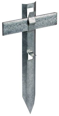 4013364027893 - DEHN Abstandhalter verzinkt 280mm 290002 für Rundlt und Flachlt (HKL 320) 4013364027893 - DEHN Abstandhalter verzinkt 280mm 290002 für Rundlt und Flachlt (HKL 320)