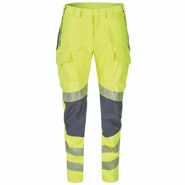 4013364452176 - Schutzhose Arcfit flammhemmend fluoreszierend gelb grau Größe 48 4013364452176 Dehn