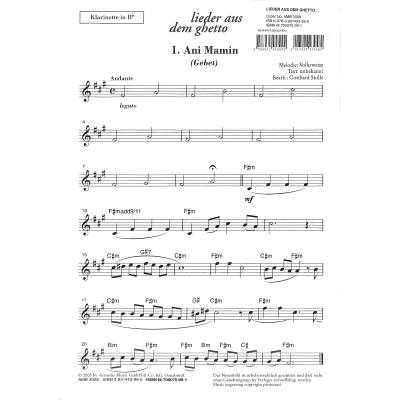 4013429230589 - Lieder aus dem Ghetto