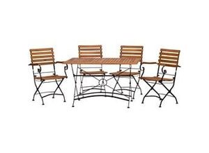 4013556562300 - Gartengarnitur 5-Ttlg Lindau Metall Holz