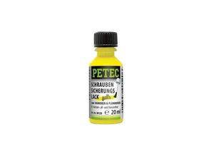 4013558901206 - PETEC Schraubensicherungslack 20ml gelb