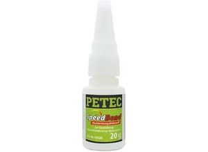 4013558935201 - PETEC Speedbond Hochleistungsklebstoff (20 ml) Kunststoff-KlebstoffKlebstoff KunststoffreparaturGummiklebstoffPVC-KlebstoffSekundenkleberUnivers