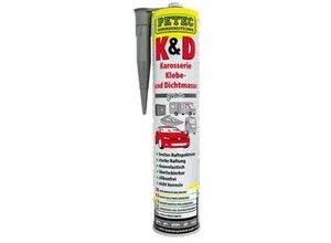 4013558946306 - PETEC Karossie & Dichtmasse grau (310 ml) Metall-KlebstoffKarosserieklebstoffHybridklebstoffUniversalklebstoff Grau 94630