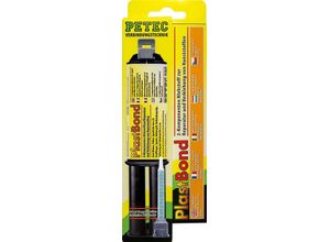 4013558983257 - PETEC PlastBond (24 ml) Kunststoff-KlebstoffKlebstoff KunststoffreparaturUniversalklebstoff schwarz 98325