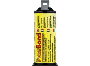 4013558983509 - PETEC PlastBond (50 ml) Kunststoff-KlebstoffKlebstoff KunststoffreparaturUniversalklebstoff schwarz 98350