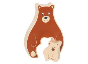 4013594573320 - Wooden Puzzle Standing Beert 2 pcs Holz