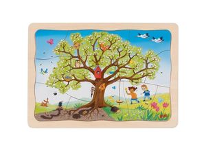 4013594573467 - Wooden Jigsaw Puzzle My Apple Tree 32 pcs Holz