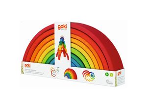 4013594584784 - Rainbow Building Blocks 11 pcs