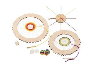 4013594586856 - Wooden Loom Round and Plait Boom Craft Set