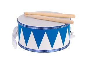 4013594618984 - Wooden Drum with Sticks Blue White