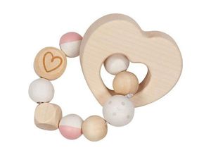 4013594652193 - Wooden Gripping Ring Heart