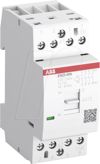 4013614518249 - EN25-40N-06 - Installationsschütz 4S 0Ö 230-240 V AC DC