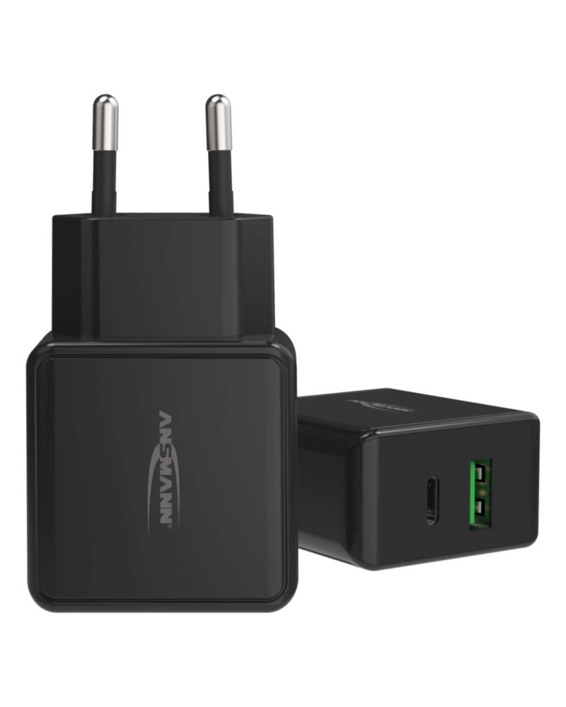 4013674176557 - HomeCharger HC218PD USB-Ladegerät 18 W Steckdose Ausgangsstrom (max) 3000 mA Anzahl Ausgänge 2 x USB 20 Buchse A USB-C® Buchse