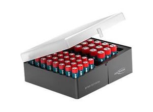 4013674181537 - Batterien Ansmann Vorratsbox mit 32 x Micro AAA und 20 x Mignon AA Batterien Aufhängeösen inkl Befestigungsmaterial