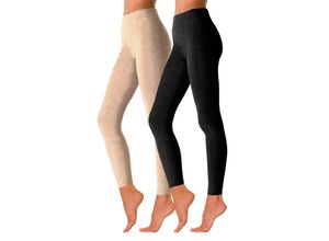 4013688169910 - Große Größen Strickleggings natur Gr54